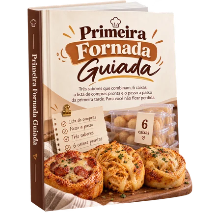 Capa do e-book "Primeira Fornada Guiada".