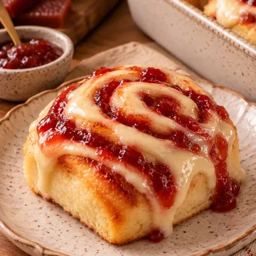 Rolinho de Cream Cheese com Goiabada.